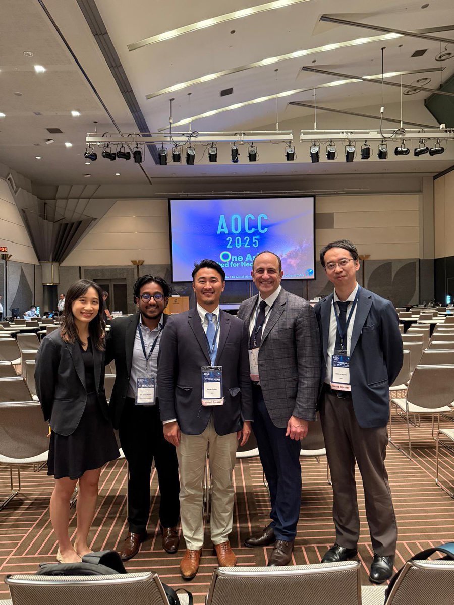 Agneshyan's tweet photo. Amazing meeting #AOCC last week! Honoured to be invited to share the experience and discuss with international IBD experts on positioning advanced therapy in ulcerative colitis. Grateful to meet old and new friends!                      #July2025 #AOCC #IBD https://t.co/HVUZ9o5Ubj