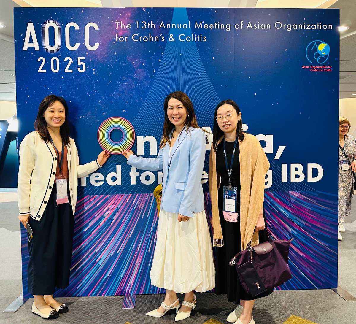 Agneshyan's tweet photo. Amazing meeting #AOCC last week! Honoured to be invited to share the experience and discuss with international IBD experts on positioning advanced therapy in ulcerative colitis. Grateful to meet old and new friends!                      #July2025 #AOCC #IBD https://t.co/HVUZ9o5Ubj