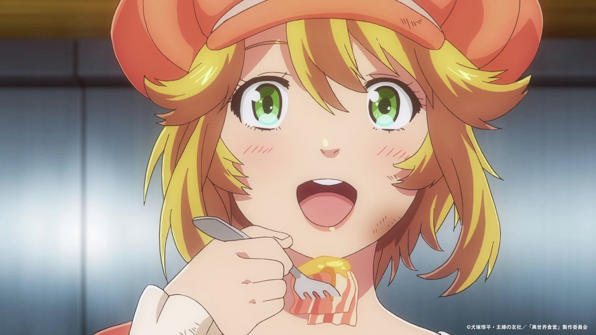 DC_JapanAnime's tweet image. 🍴今夜（7/15）23：00～
「#異世界食堂」

ビーフシチュー／モーニング
『赤の女王』。世界６柱の1柱とも呼ばれる伝説の
竜でもある彼女が持つ、数多くの財宝の中でも、
一際大事にしているものがあった。
それは週に一度現れる扉の中に存在していた…。

#ディズニー・チャンネル
#諏訪部順一