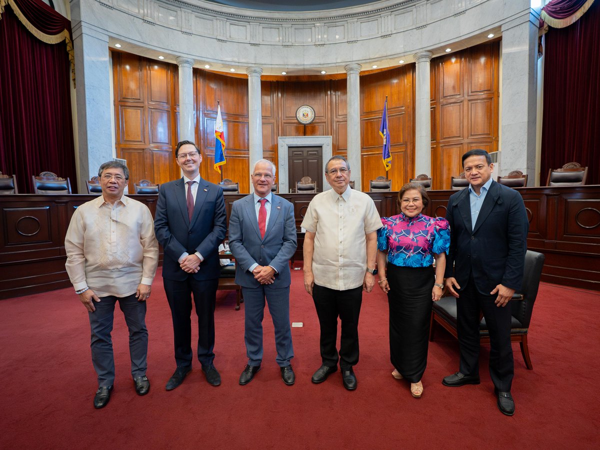 germanyinphl's tweet image. Honored to have paid a courtesy call to the Supreme Court last week!
I sincerely thank the SC for the cooperation, and everyone involved who made this visit a success! 🇩🇪remains an committed partner of the Philippines🇵🇭 in maintaining justice and upholding the rule of law. ⚖️