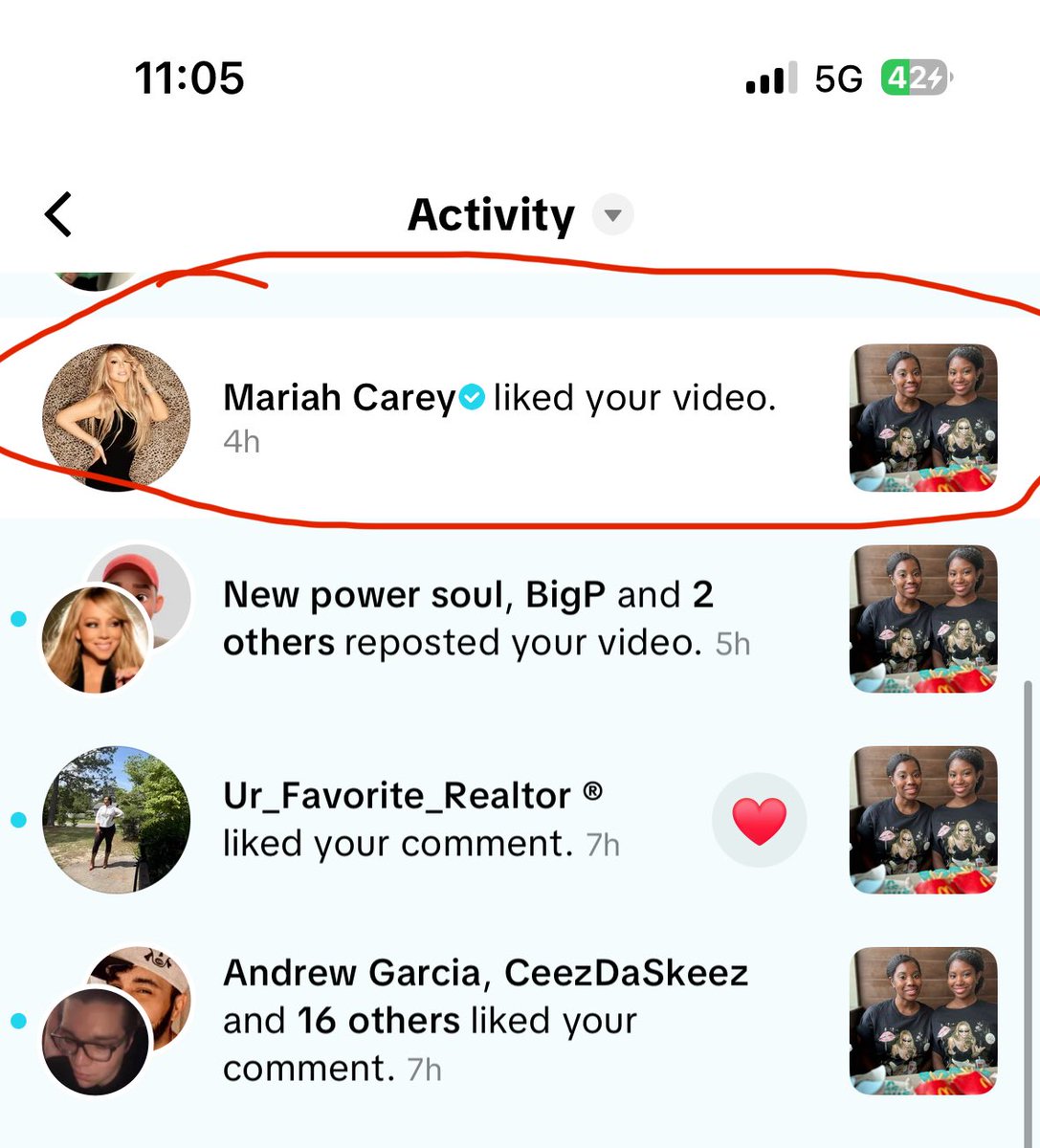 thesopranotwins's tweet image. Ahhhh!!!! Made our entire night!!!! We thought it was fake but it’s REAL!!!! Thank You Queen @MariahCarey We Love You so much!!!!❤️❤️🐑🐑🦋🦋 #LambsForLife