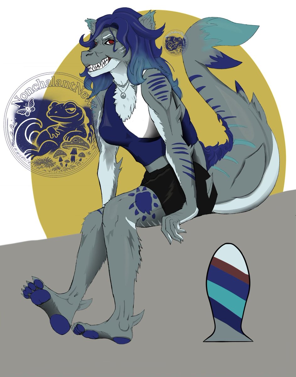 Freebie for @raptortherobot on discord!
#furryart #Commission #anthro #anthroart #furry