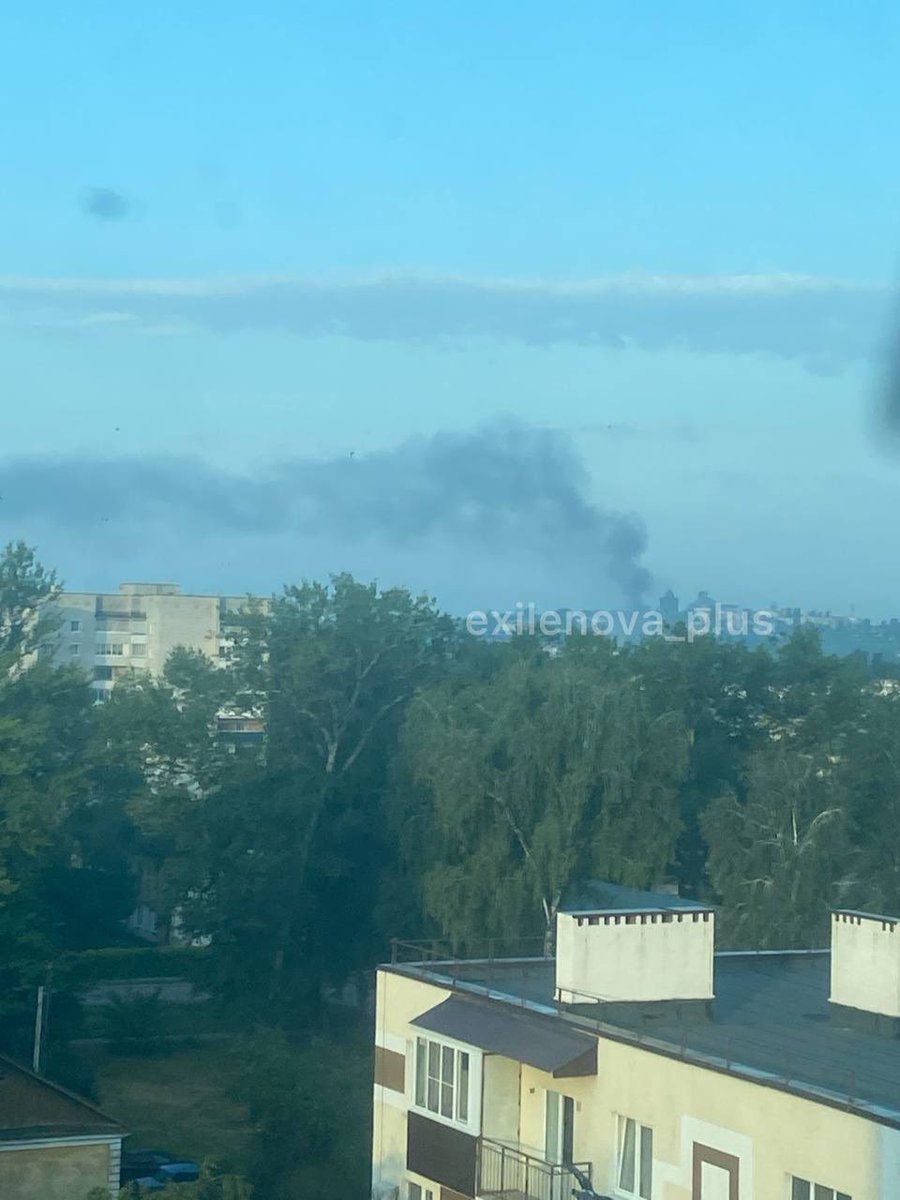 aborealis940's tweet photo. #Yelets, #Lipetsk region, was attacked again today — targeting AO Energia 🔥🔥🔥 https://t.co/DZ6oFNEuKW