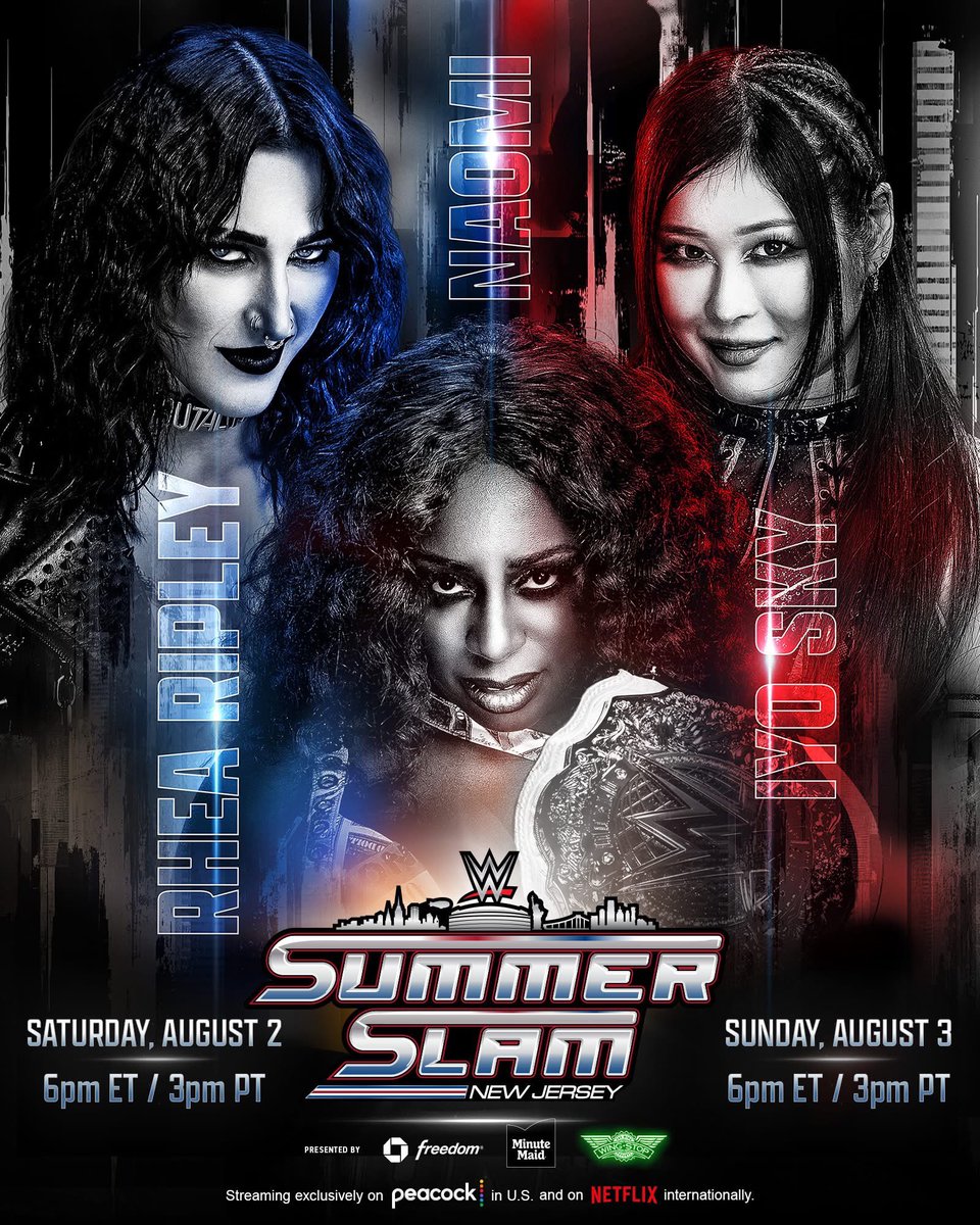 GamerGirl0519's tweet photo. @WWE #SummerSlam is gonna be epic as @RheaRipley_WWE gets another chance at the title and we all know she is gonna win this time doesn’t matter how many other women she has to beat, I have full faith in Rhea winning in 2 weeks 🖤💜🖤💜🖤💜🖤💜🖤💜🖤💜 https://t.co/piWPfdcj8O