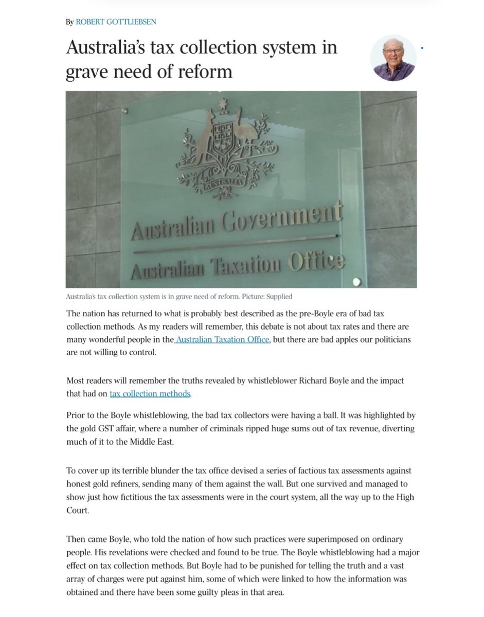 Rex Patrick (@mrrexpatrick) on Twitter photo It’s not what the <a href="/ato_gov_au/">ato.gov.au</a> does that’s in issue, it’s how they do it. Now that Richard Boyle’s been forced to plead guilty to whistleblowing on the Tax Office’s egregious use of garnishee notices, it’s back to its old harmful tricks. Watch <a href="/ACurrentAffair9/">A Current Affair</a> tonight. #auspol It’s not what the <a href="/ato_gov_au/">ato.gov.au</a> does that’s in issue, it’s how they do it. Now that Richard Boyle’s been forced to plead guilty to whistleblowing on the Tax Office’s egregious use of garnishee notices, it’s back to its old harmful tricks. Watch <a href="/ACurrentAffair9/">A Current Affair</a> tonight. #auspol
