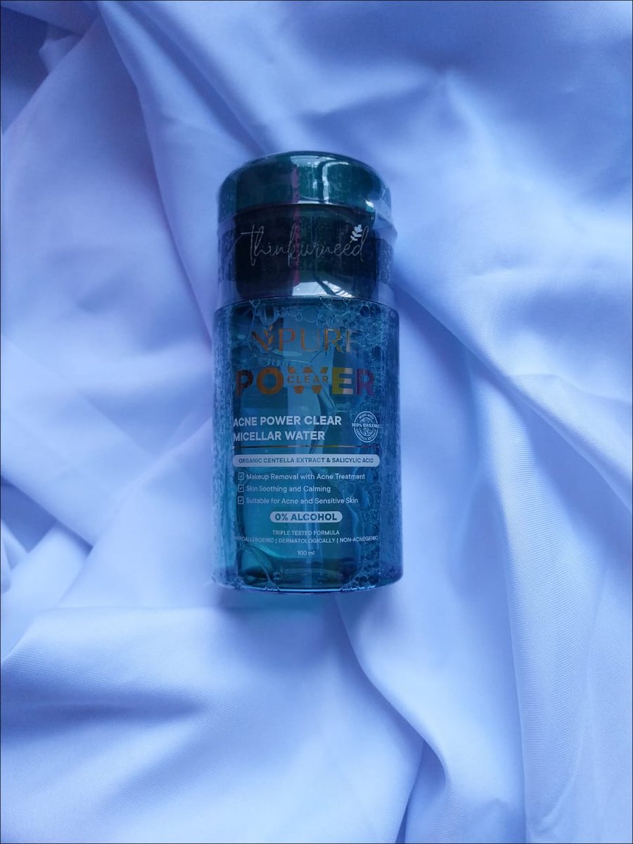 thinkurneed's tweet photo. wts npure Acne Power Clear Micellar Water 100ml / Micellar Bebas Alkohol / Bebas SLS 100ml / Travel Size

harga: 23k
shopee: https://t.co/TJit0YuqdZ

yuk di beli
-produk dijamin ori
-dapat hadiah setiap pembelian
-ready siap kirim
-bisa chat buat bertanya
-packing dijamin aman https://t.co/jFlRlMYZaj