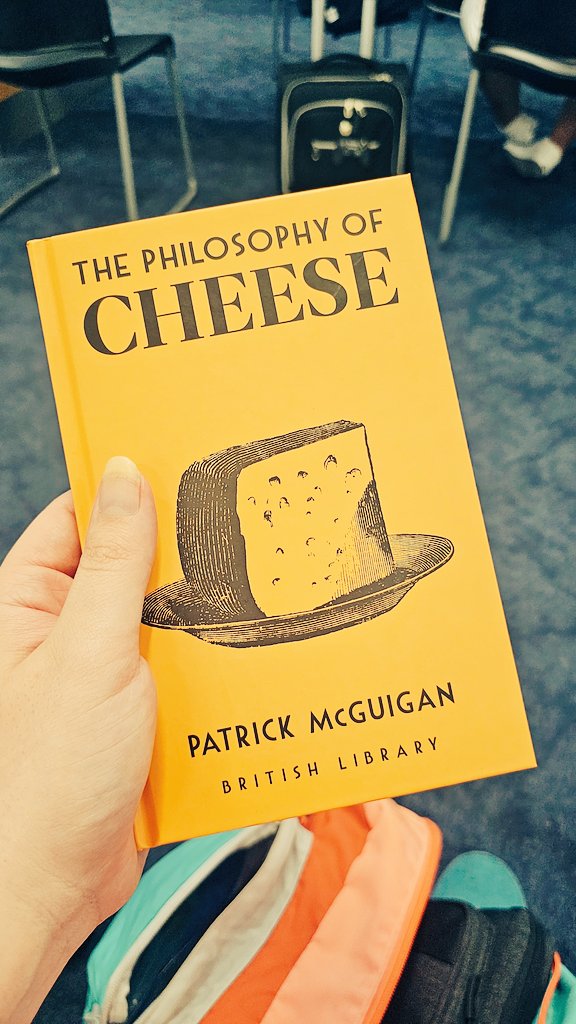 TheStupendium's tweet image. On my travels to NPC.
You know I packed some important literature for the trip. 🧀🧐