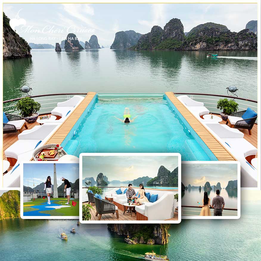 CruisesMon's tweet photo. 🌞 SUMMER TOUR PROGRAM 2025 ON MON CHÉRI CRUISE 🌊
Experience a memorable summer amidst the majestic nature of Ha Long Bay &amp; Lan Ha with the 5-star Mon Chéri Cruises!
📌 Website: https://t.co/vEf6VNYyLg
📞 Hotline: 0984 749 958
📧 Email: om@bigbaygroup.com
#MonCheriCruises https://t.co/m3SHxnLjG0