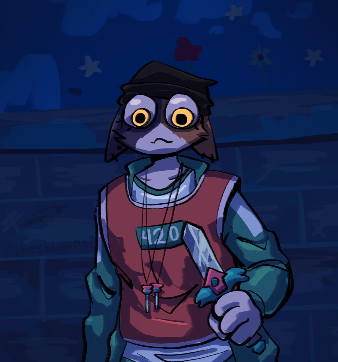TheShlumper's tweet image. Bloodless version
#Fortnite #SquidGame3 #meowskulls #FortniteFanArt #fortnitefurry #Squidgamefanart