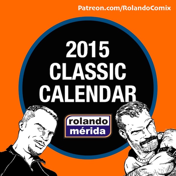 It's available now 📅🏳️‍🌈🙌🏽
#vintagegayart #gaycomics #gayartwork #gaycalendar #vintagegay 
patreon.com/RolandoComix