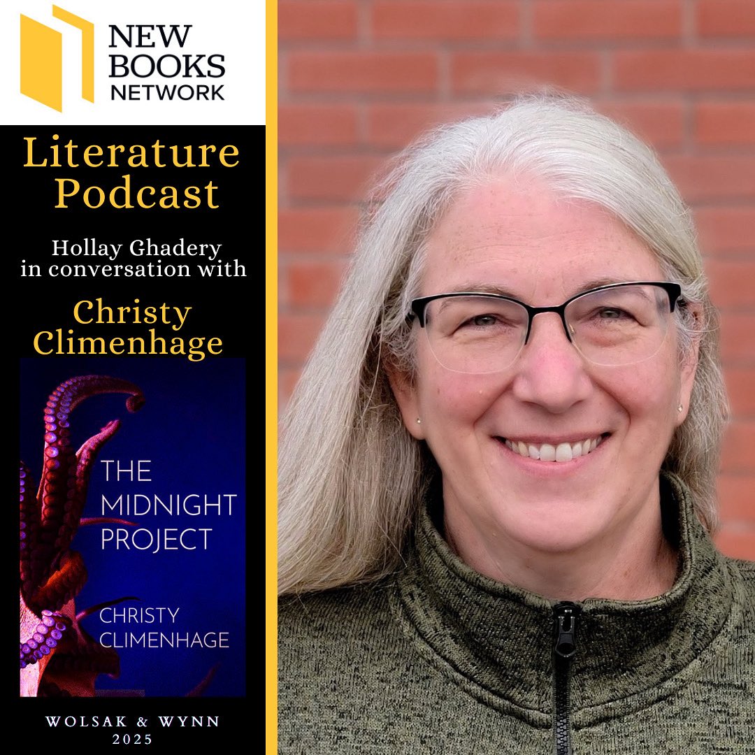 Hollay Ghadery (she/her) (@hollay2) on Twitter photo I went into this interview with Christy Climenhage stoked to talk about her sci-fi thriller, The Midnight Project, and also, worried Iād give something away.
This is one of those books I wish I could read again for the first time.
newbooksnetwork.com/the-midnight-pā¦
<a href="/NewBooksNetwork/">New Books Network (@newbooksnetwork.bsky.social)</a> I went into this interview with Christy Climenhage stoked to talk about her sci-fi thriller, The Midnight Project, and also, worried Iād give something away.
This is one of those books I wish I could read again for the first time.
newbooksnetwork.com/the-midnight-pā¦
<a href="/NewBooksNetwork/">New Books Network (@newbooksnetwork.bsky.social)</a>
