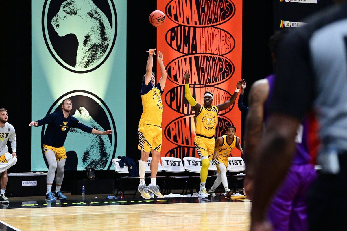 MUOverload's tweet image. Five years ago today Travis Diener (@DienerTravis) hits the game winning three to give the Golden Eagles (@GoldenEaglesTBT) the 2020 TBT (@thetournament) Championship with a 78-73 victory over Sideline Cancer (@SidelineTBT) on July 14, 2020 #mubb