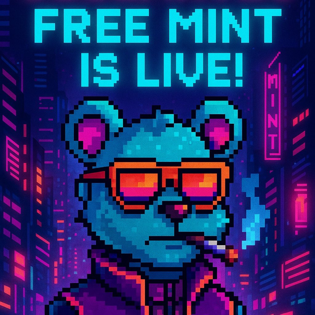 🚨 COOLMATES FREE MINT IS LIVE! 🚀
Step into the pixelverse and claim your spot!
Mint 100% FREE — forever yours, no strings attached.

⚡ Limited supply
⏳ First come, first served
Mint now: launchmynft.io/sol/13200

#CoolMates #FreeMint #NFT #SOL #PixelArt #Web3 #MintNow #NFTDrop