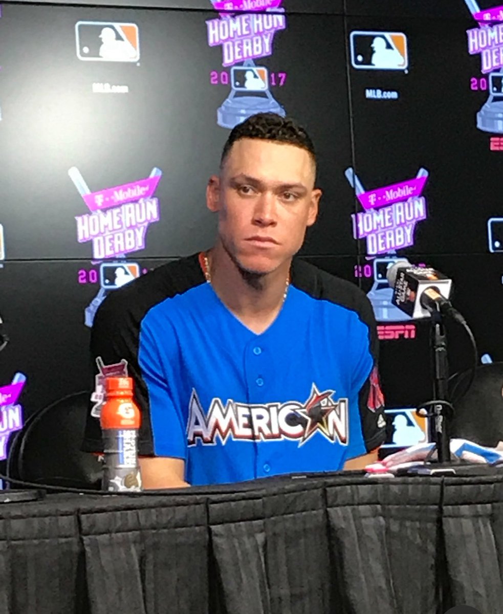 PeterKerasotis's tweet image. Couple of photos I took 8 years ago when Aaron Judge won the Home Run Derby. He wasn’t the same the second half of the season. ⚾️