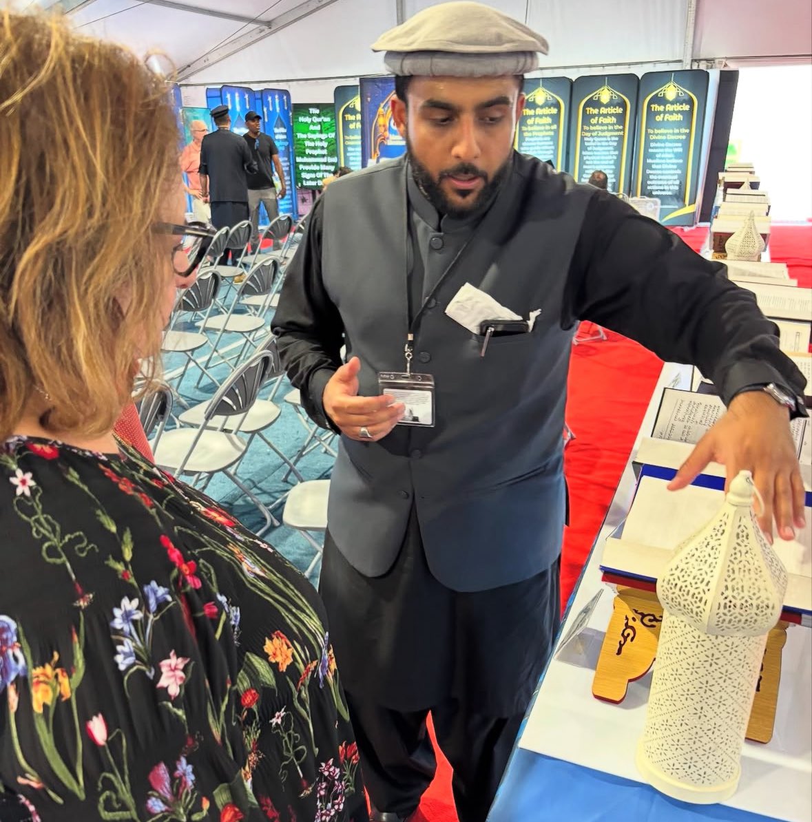 Anna Roberts (@annarobertsmp) on Twitter photo I’m grateful for the incredibly warm welcome from the Ahmadiyya Muslim community at their Annual Jalsa Salana conference this past weekend.
Together, we stand united in our shared values, and commitment to the betterment of our community. I’m grateful for the incredibly warm welcome from the Ahmadiyya Muslim community at their Annual Jalsa Salana conference this past weekend.
Together, we stand united in our shared values, and commitment to the betterment of our community.