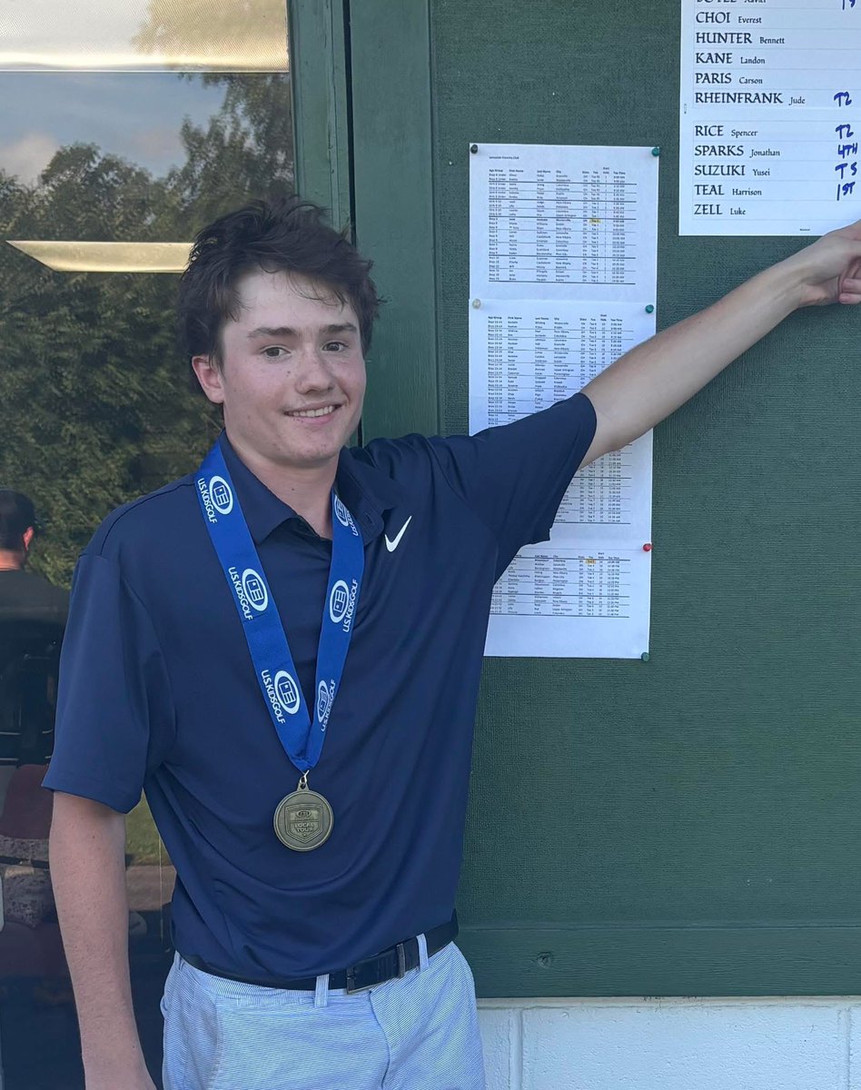 Won 1st place in today’s Golf tournament. Heating up at the right time 🔥