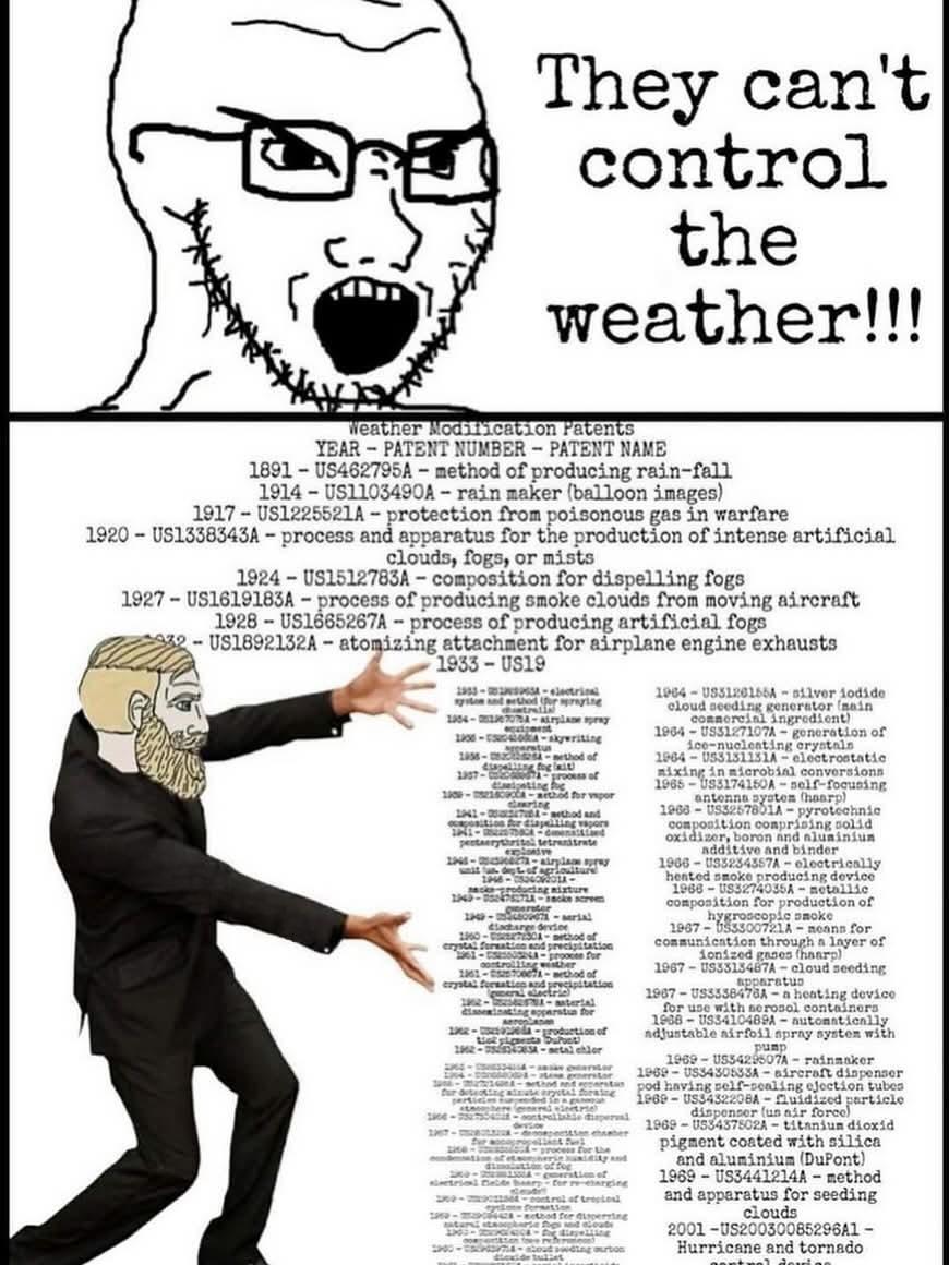 DemocratMoronz's tweet image. OMG @algore was right, the ice caps have melted, Florida is now gone and Atlanta is beachfront property.
Oh wait. Maybe we have this problem because of chemtrails, cloud seeding, and all the shit China and India pump into our air.
Lets also not discount the million watt doppler…