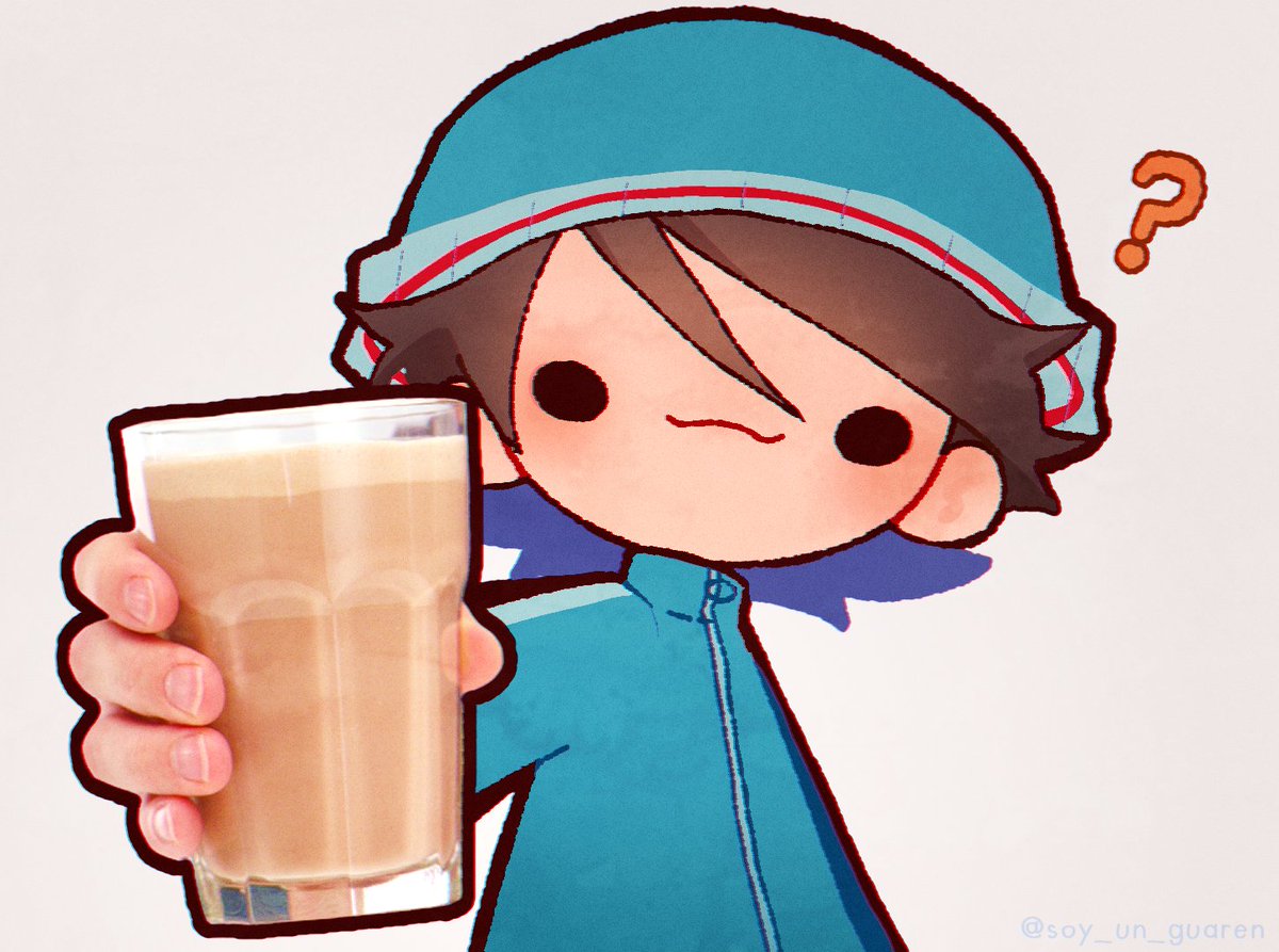 soy_un_guaren's tweet image. chocomilk? 🥛🍫