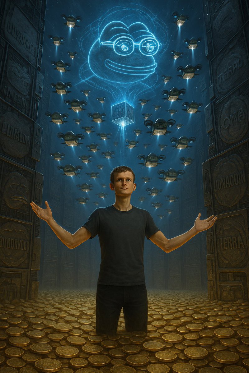 EnterprisePepe's tweet image. Day 18 tagging @VitalikButerin until he makes The Enterprise PepeCoin Alliance a reality.