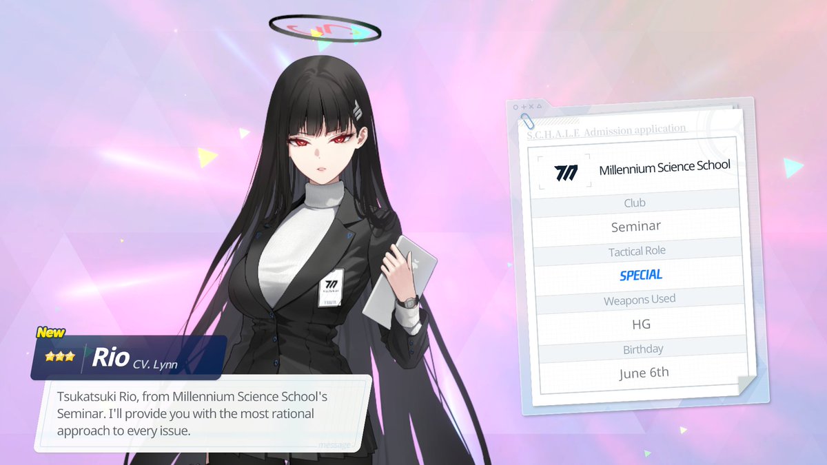 Vinbee_Alt's tweet image. Rio my beloved 😭 First 10 pull

#BlueArchive #ブルアカ