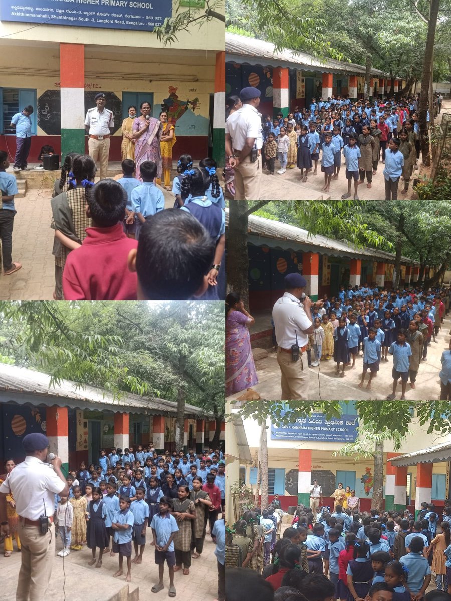 ಅಶೋಕ ನಗರ ಸಂಚಾರ ಪೊಲೀಸ್ ಠಾಣಾ ವ್ಯಾಪ್ತಿಯಲ್ಲಿನ ಶಾಲೆಗೆ ತೆರಳಿ ಮಕ್ಕಳಿಗೆ ಸಂಚಾರಕ್ಕೆ ಸಂಬಂಧಿಸಿದ ಹಲವಾರು ಮಾಹಿತಿಯನ್ನು ನೀಡಲಾಯಿತು.