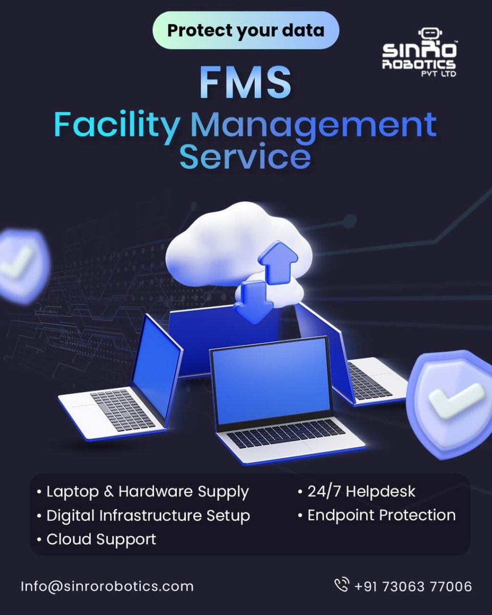 SinroRobotics's tweet image. Effective laptop data management in Facility Management ensures secure data, real-time asset tracking, and smooth interdepartmental coordination. It boosts productivity, prevents data loss, and ensures IT compliance.
#FacilityManagement #LaptopManagement #DataSecurity #FMSystems