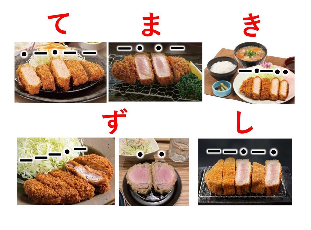 FAXXXX's tweet image. 【とんかつ語を話す母】
息子「お母さーん!今日のご飯なに〜?」
トントントントントントントントン!!!
チャッチャッチャッチャッチャッチャッチャッ!!!
ジューーーーーーーーー!!!!