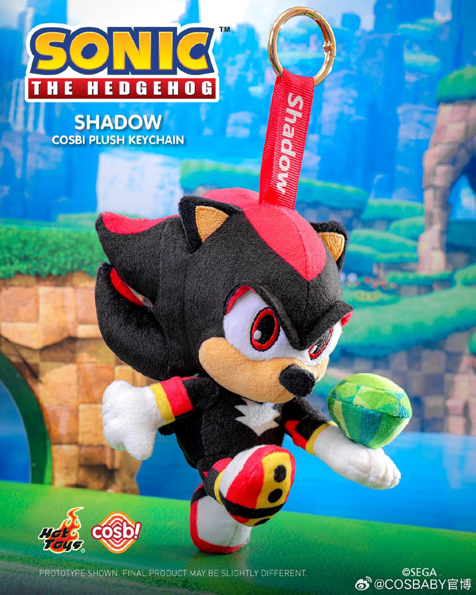 sonicoll's tweet image. 【周边情报】Hot Toys COSBI 索尼克x夏特 钥匙扣公仔 SonicXShadow Key Chain Plush
#索尼克
#索尼克同好
#SonicTheHedgehog