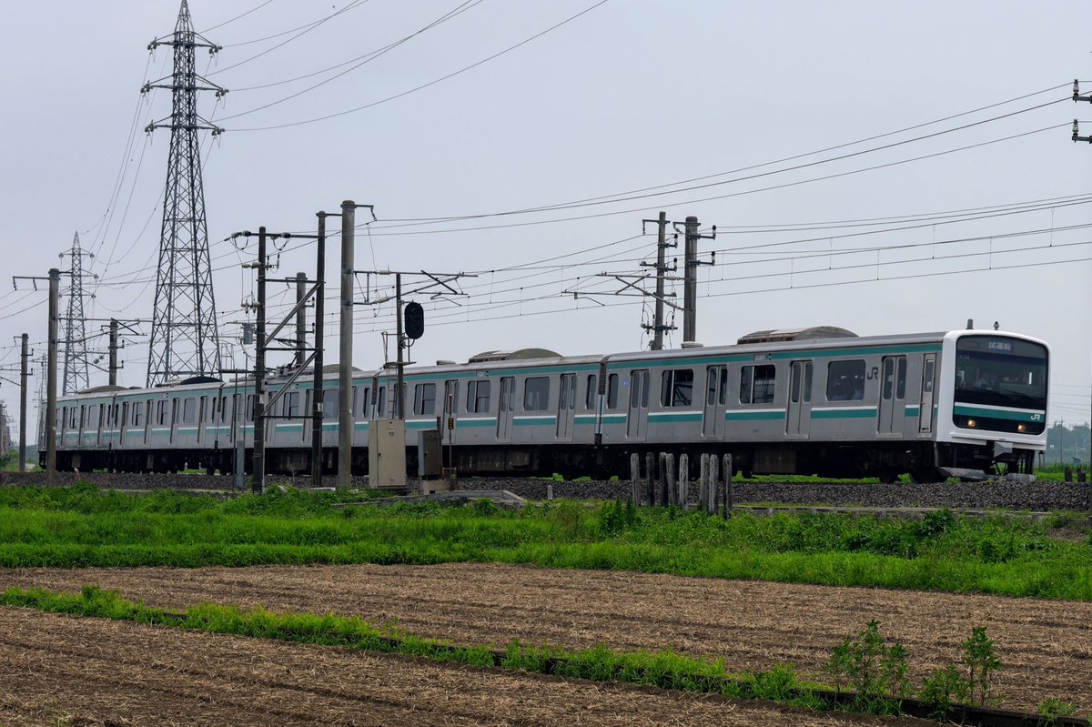 trainphoto2025's tweet image. 2025年7月10日〜15日
E501系カツK753編成使用 水戸統括センター乗務員訓練(試運転幕)
デビュー30周年の当形式。
訓練へ充当され、試運転幕での走行。
初日の様子を。