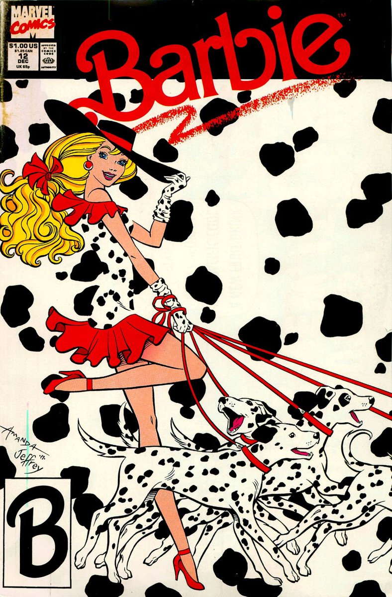 Barbie cover by Amanda Conner from many years ago.