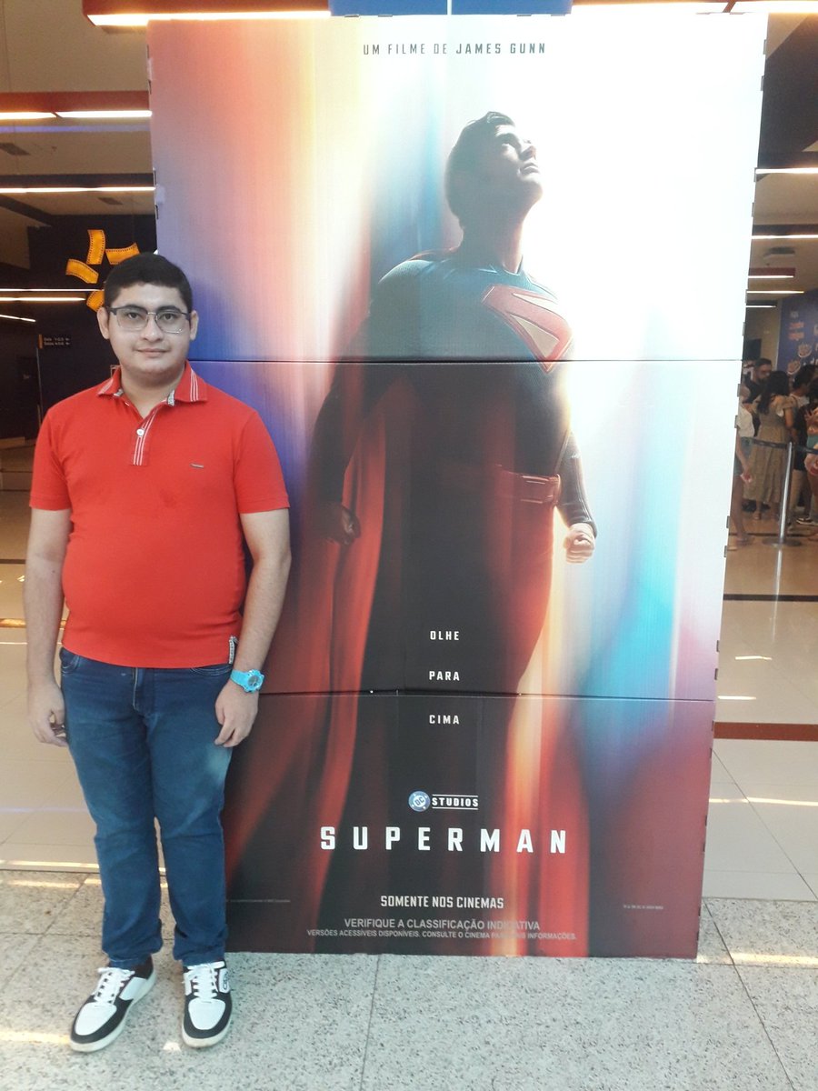 AlissonJonantha's tweet image. #SupermanFilme #Superman #Supermanmovie @Superman @warnerbros @wbpictures_br @DCOfficial @RioMarKennedy @cinepolisbrasil