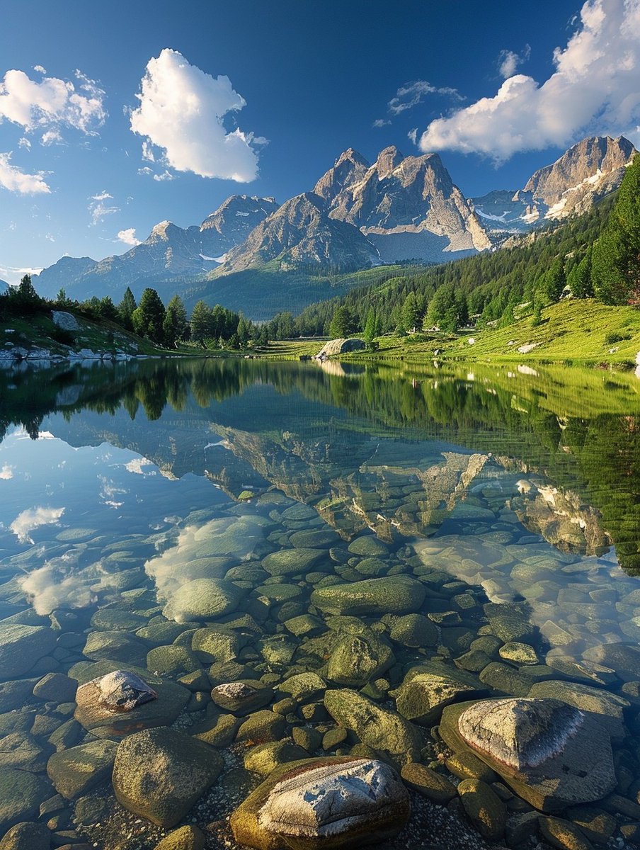 Grand Teton Mountains in Wyoming, United States