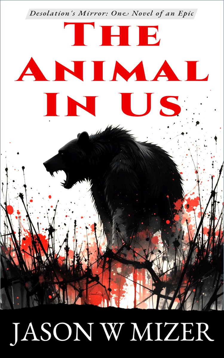 Hey look! A book!

The Animal In Us
What do you become when survival’s no longer enough?

In the wasteland once called Sacramento, now the only thing holding back what lurked in Desolation, the line between man and monster is thin—and Tetch walks that thin line in between.