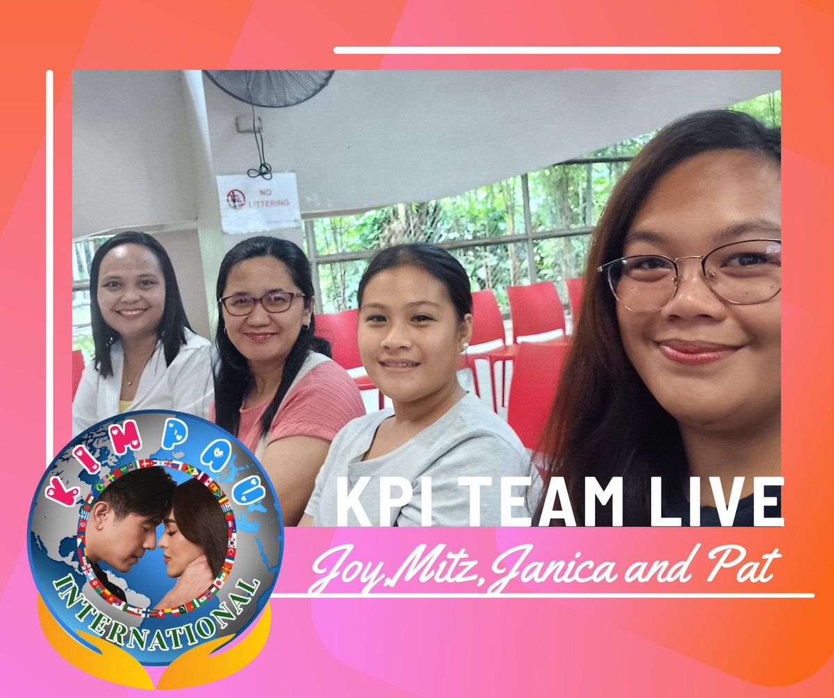 For the love of KimPau! 📣
Representing KPI with pride, passion, and pure support! #KimPauPower
Making it happen, the KPI way! 🔥
Real smiles. Real work. Real impact. #KPITeamLive #TeamGoals

#KimPau #PauloAvelino #KimChiu