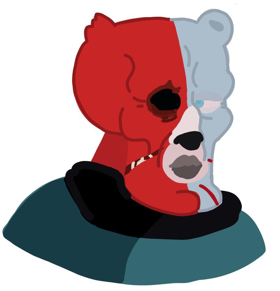 Dibujo random de Azulín #UnicornWarsazulin