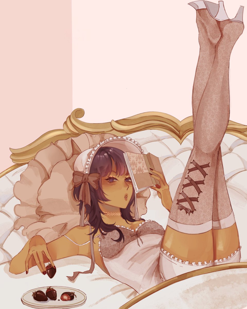 Finished this for a while now 👅🦶🏻
#oc #originalcharacter #illustration