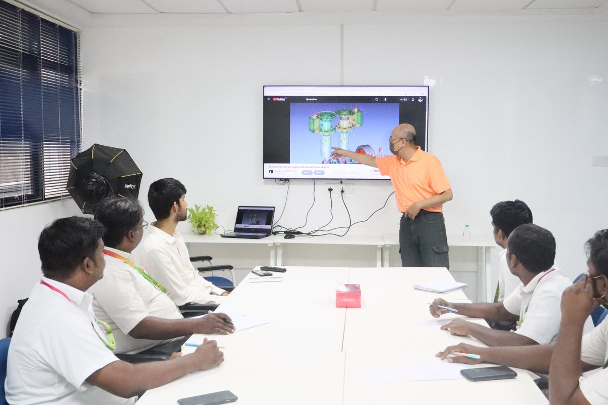 citchennai's tweet image. Highlights from the International Seminar on EDA Tools at #CITChennai

Dr. Lee from Taiwan University led a 5-day VLSI Tool Training &amp;amp; a faculty workshop on Open Source 3D Modelling.

A week of global insights, hands-on learning &amp;amp; innovation! 🌐💡

#VLSI #EDATools #3DModelling