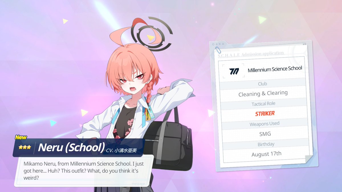 Vinbee_Alt's tweet image. I got spooked by Neru.S and Kotoma in Hanako's banner, but finally got her at 110!!
Now to save up for shupogakis 😭
#BlueArchive #ブルアカ