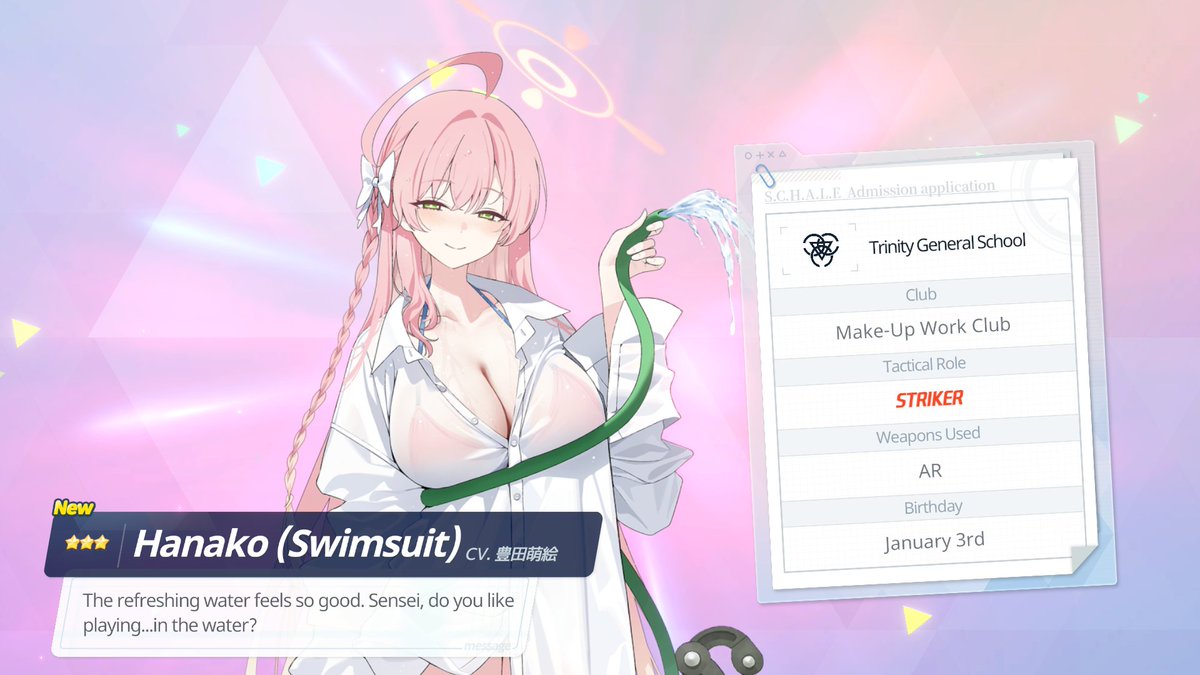 Vinbee_Alt's tweet image. I got spooked by Neru.S and Kotoma in Hanako's banner, but finally got her at 110!!
Now to save up for shupogakis 😭
#BlueArchive #ブルアカ