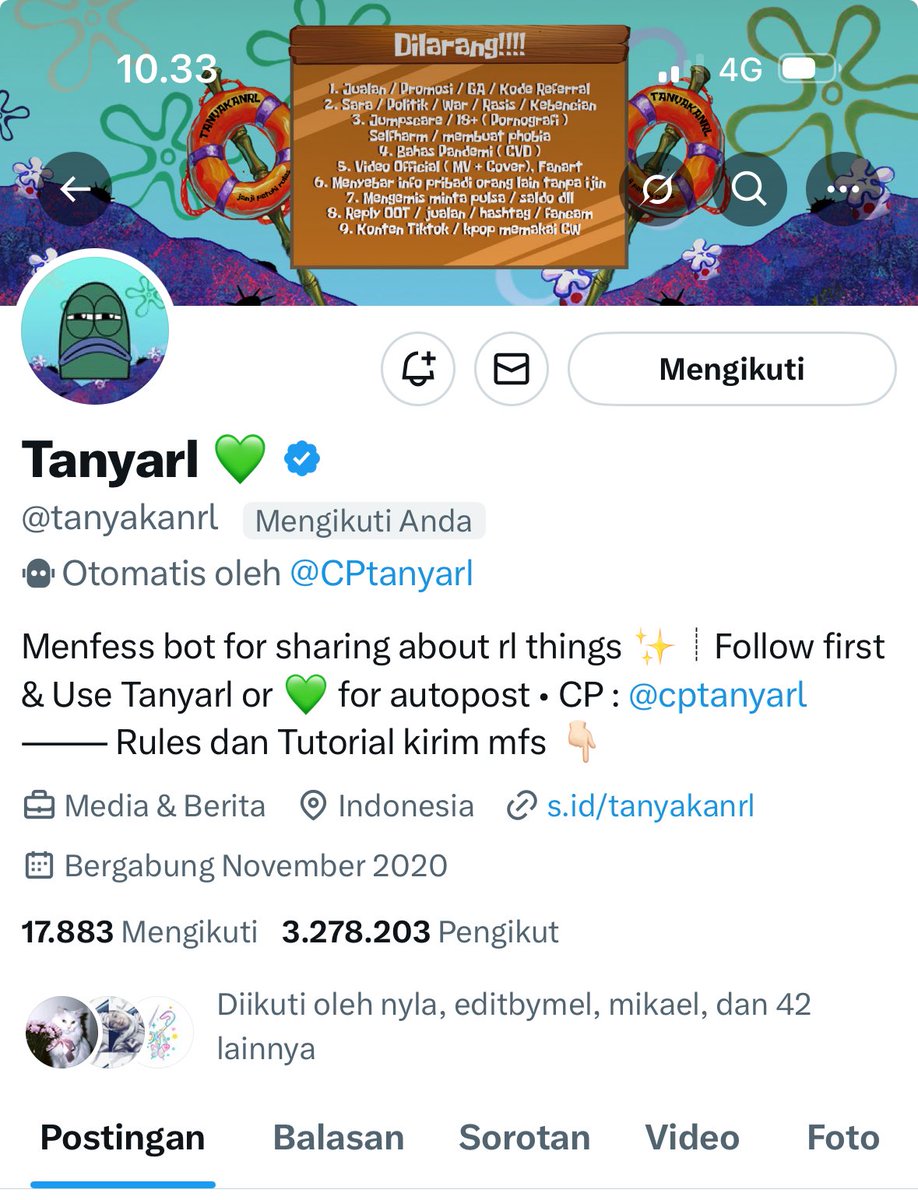 guys cara ngirim menfesss gmn si skrng mager bgt ga kaya dulu😭😭😭 lagi butuh bgt ni siapa yg bisa di titipin