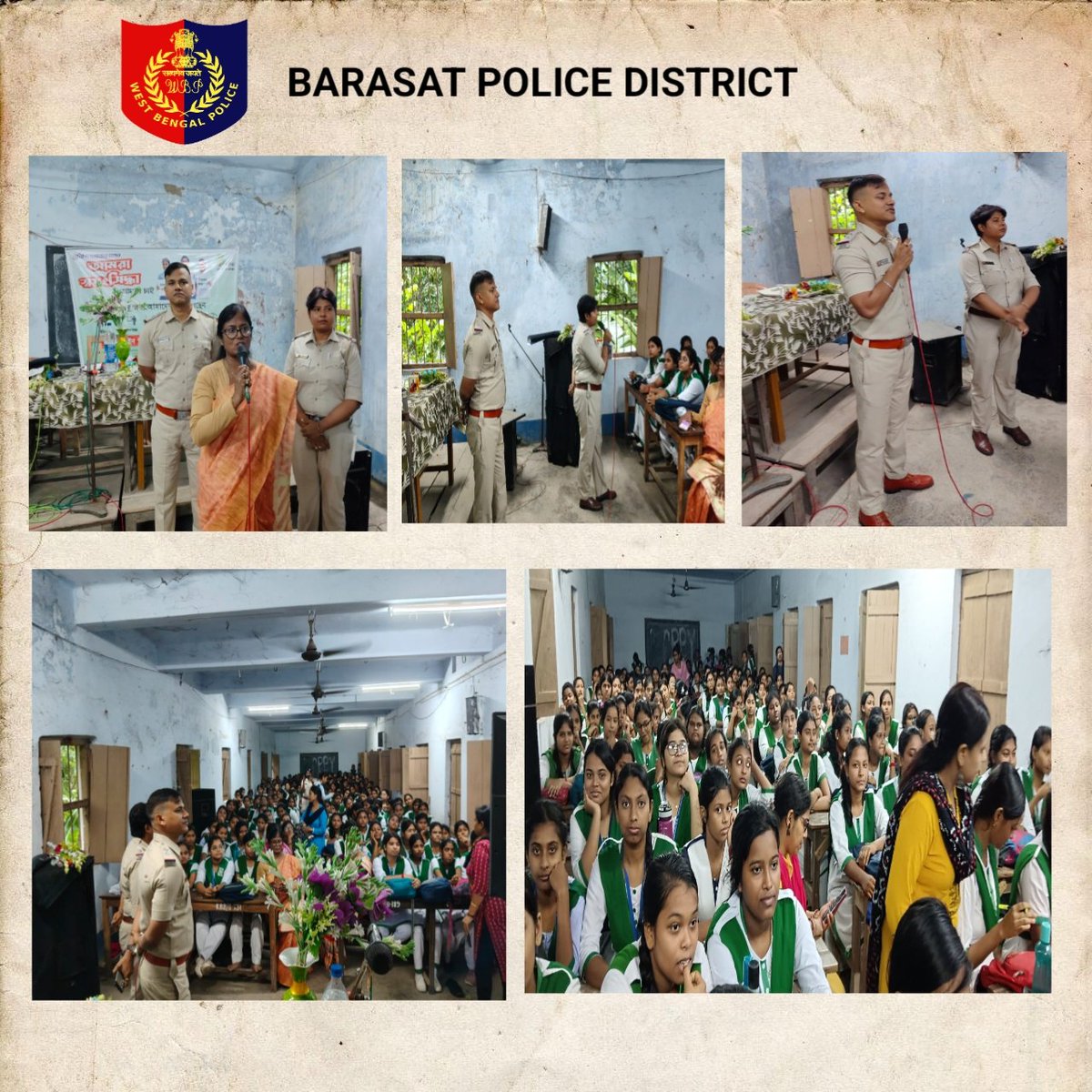"Empowering Young Minds!
Swyangsiddha programme at Kalyangar Balika Bidyalay, Ashoknagar, discussed cyber crime, child marriage &amp; human trafficking. Thanks to Ashoknagar PS &amp; team POWC Barasat PD for raising awareness!

 #Swangsiddha #Awareness"
#BarasatPoliceDistrict #Barasat