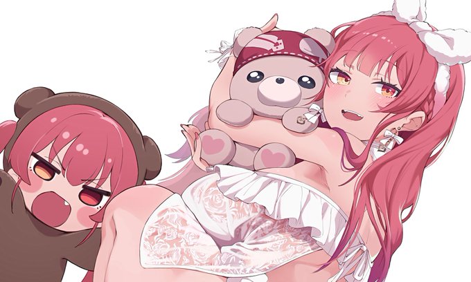 #マリンのお宝
船長とクマリンと一味クマちゃん 