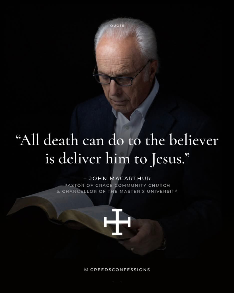 B.C. Strickland (@man_of_godbcs) on Twitter photo John MacArthur is at home with the Lord who he so faithfully preached. What a legacy. His impact on me as a preacher and pastor is massive. I am sad for our temporary loss but glad for his eternal gain. John MacArthur is at home with the Lord who he so faithfully preached. What a legacy. His impact on me as a preacher and pastor is massive. I am sad for our temporary loss but glad for his eternal gain.
