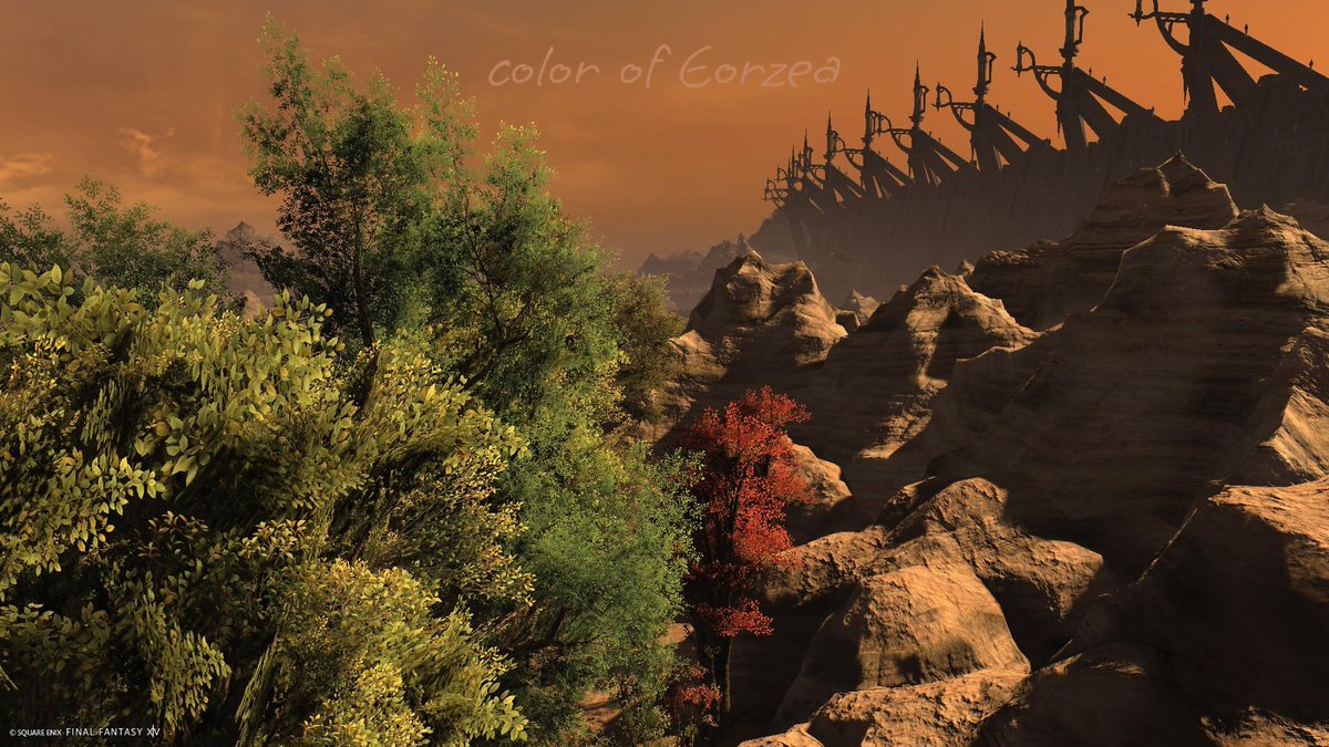 al_p_ff's tweet photo. 人類と自然の対立
#エオカラー #ColorOfEorzea #FF14 #FF14風景 https://t.co/NLdwVqy16q