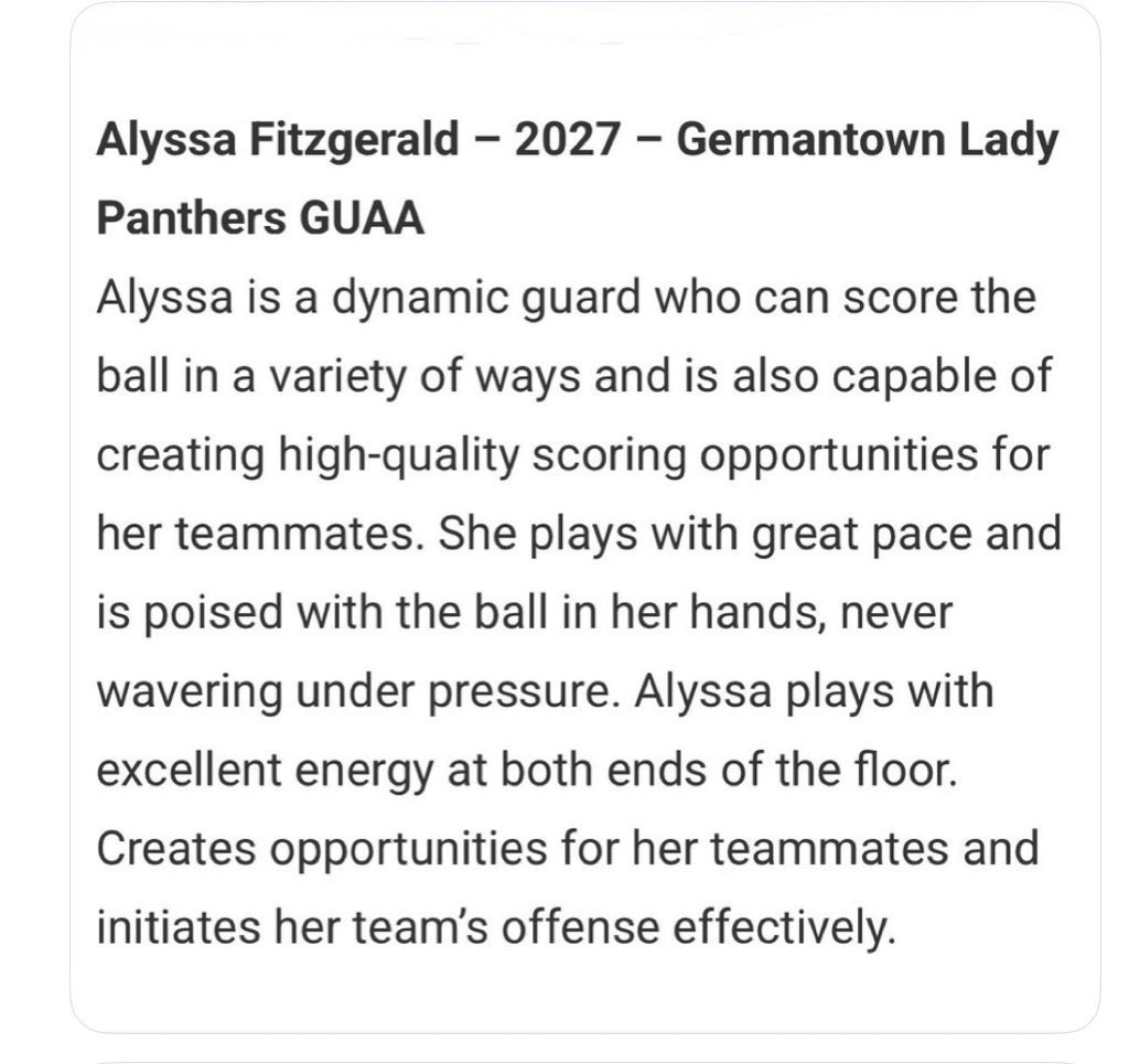 Thank you for the recognition <a href="/JrAllStarBB/">Jr. All-Star Girls Basketball</a> I appreciate it! 
<a href="/GLP_Basketball/">GLP Basketball</a> <a href="/TFNsRun4Roses/">TFN's Run 4 Roses</a>