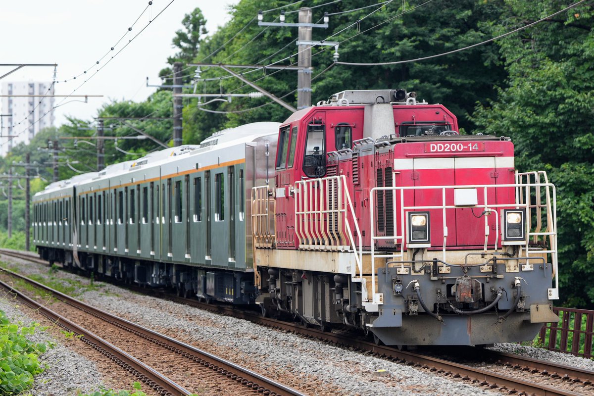 trainphoto2025's tweet image. 2025年7月15日
東急6020系6155F J-TREC新津事業所出場甲種輸送(二日目)
町田〜成瀬
早くも5本目が出場。