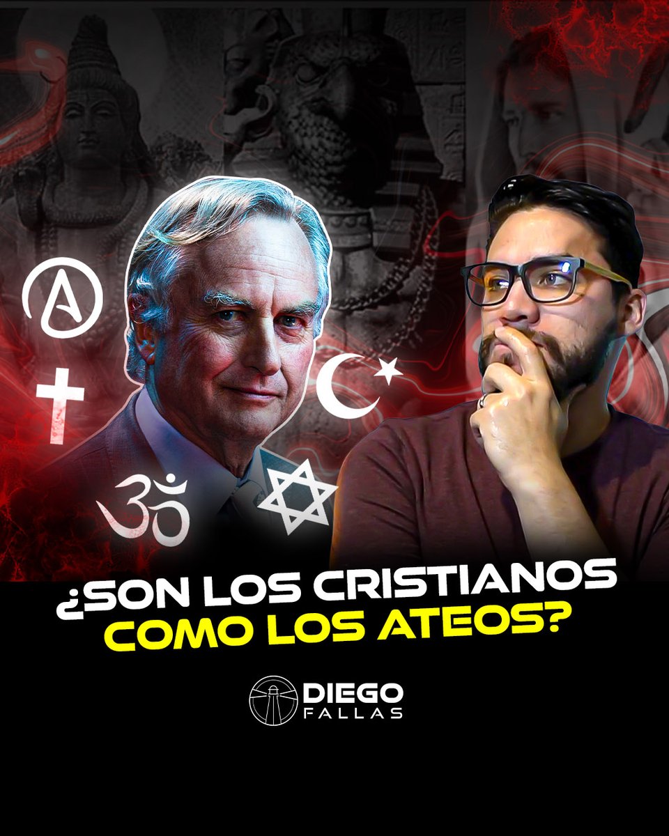 🗣️ Richard Dawkins afirmó que él solo niega un Dios más que los cristianos, ya que los cristianos afirman que todos los demás dioses son falsos.

Checa mi último video:
shorturl.at/UdTmR

📌 #Apologética #Cristianismo #RichardDawkins #Ateísmo #FrasesVirales #FeYRazón