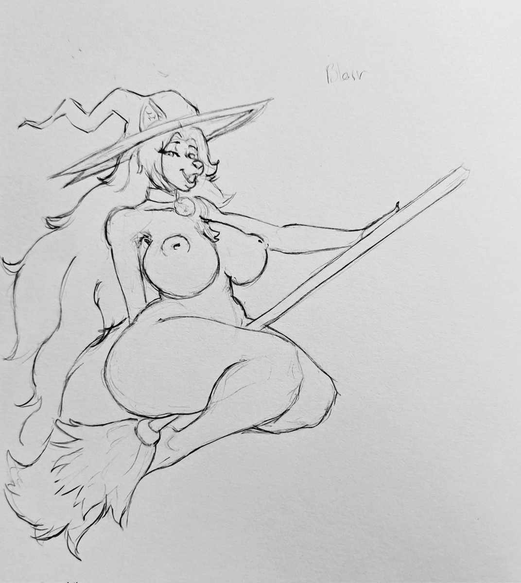 Just a little something made for <a href="/_BlairTheCat_/">Blair the Spooky Cat 🐾💕</a> ! Helping me do more dynamic poses!