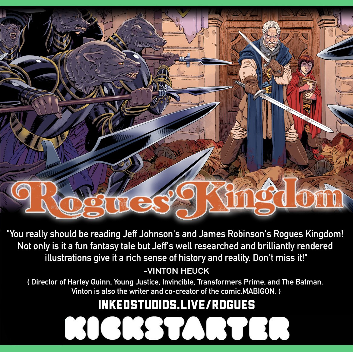 Johnsonverse's tweet image. More great reviews for Rogues' Kingdom!
inkedstudios.live/rogues