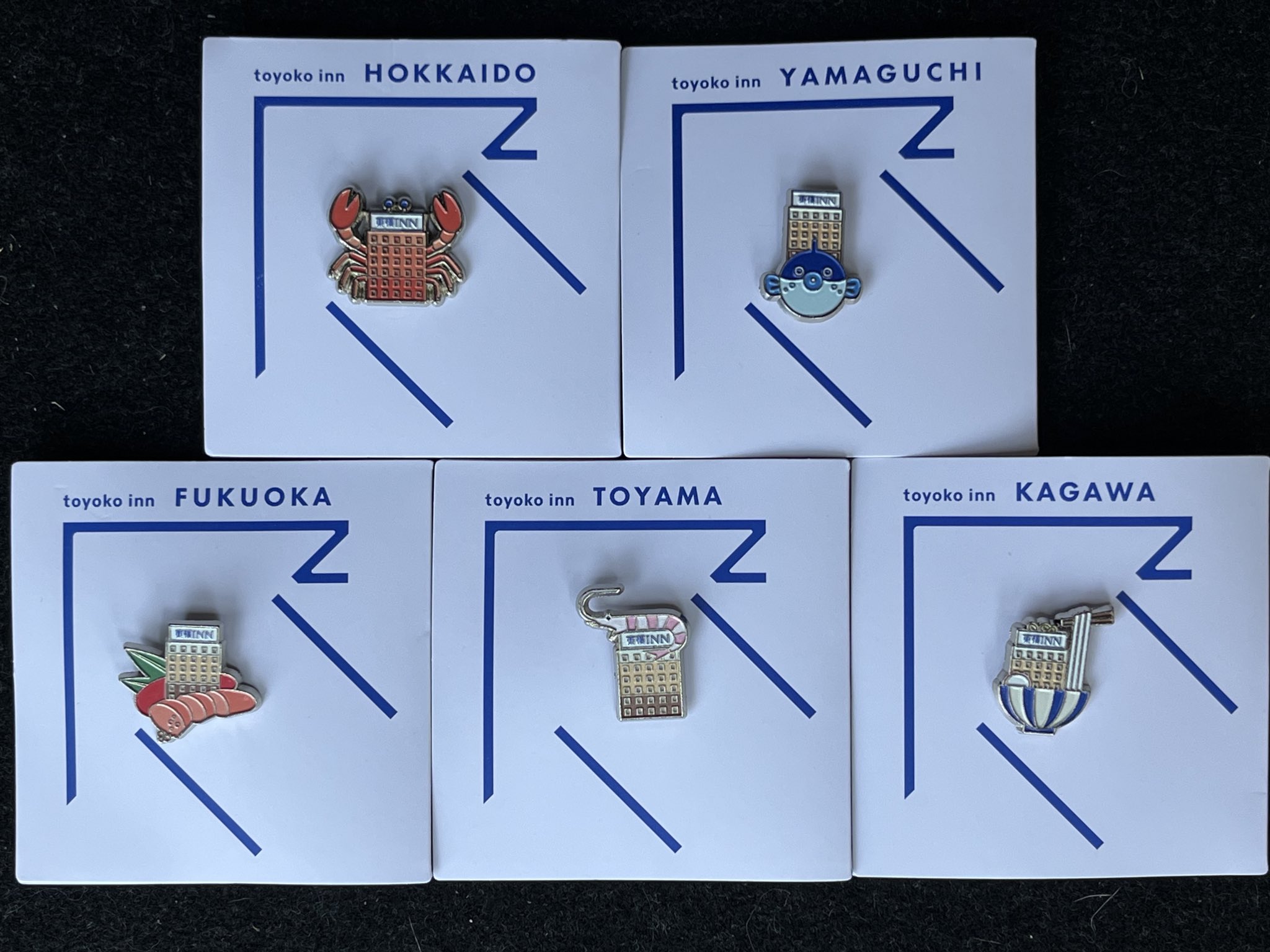 東横イン　GENKIバッジ　13個 ご当地GENKIバッジ」全国発売✨】「全国ネットワークの基地